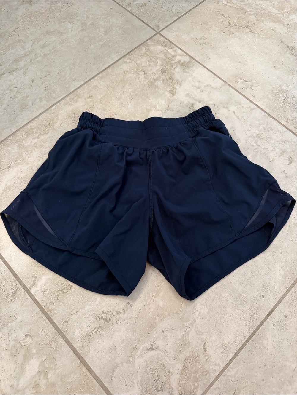 lululemon athletica Dark Navy Hotty Hot Shorts